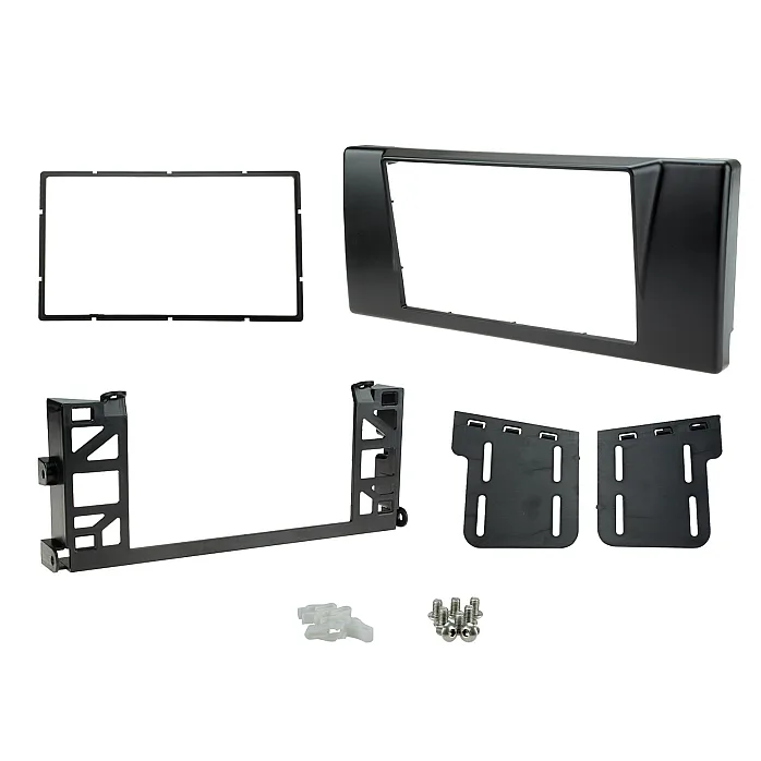 Connects2 CTKBM04 - BMW 5 Series E39 1996-2004 Double Din Fitting Kit Round/Flat Pin