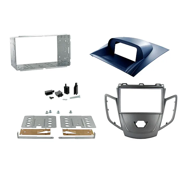 Connects2 CT23FD23 - Ford Fiesta 2008-2017 Blue/Graphite Double Din Fitting Kit