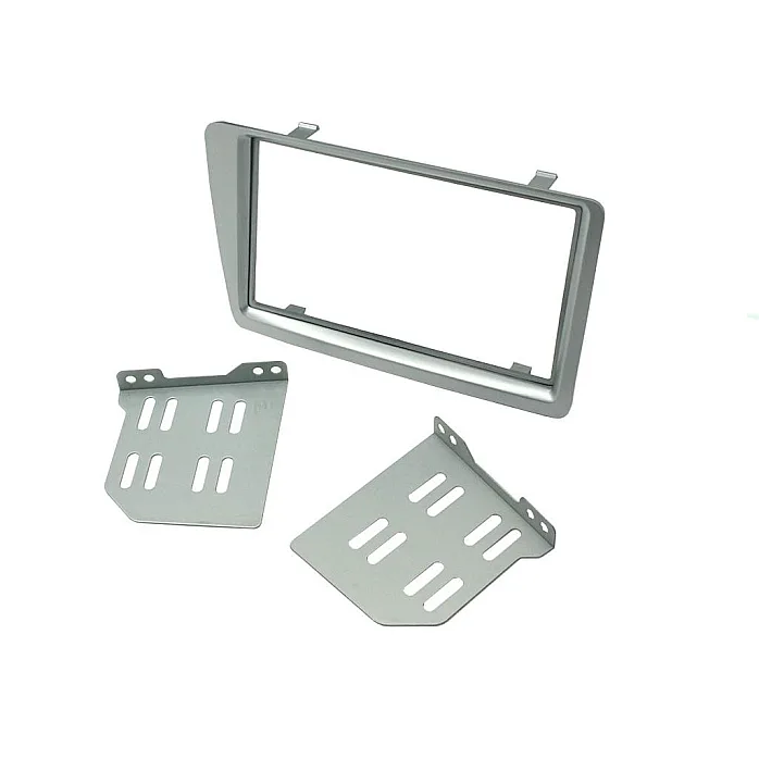 Connects2 CT23HD30 - Honda Civic 2001-2005 Double Din Fascia Panel Adaptor Silver