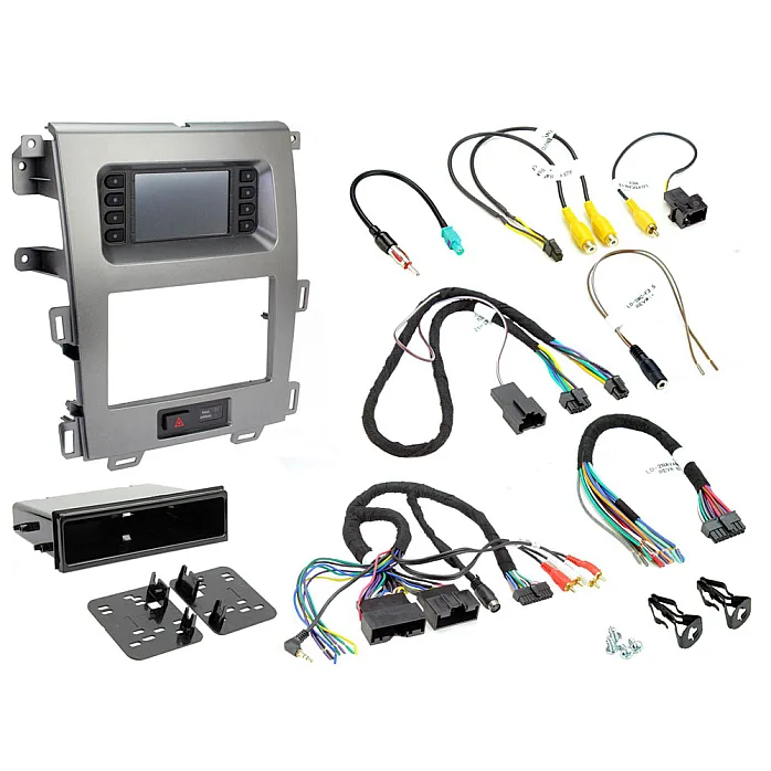 CTKFD45 Ford Edge Charcoal Single / Double Din Car CD Stereo Fascia Fitting Kit