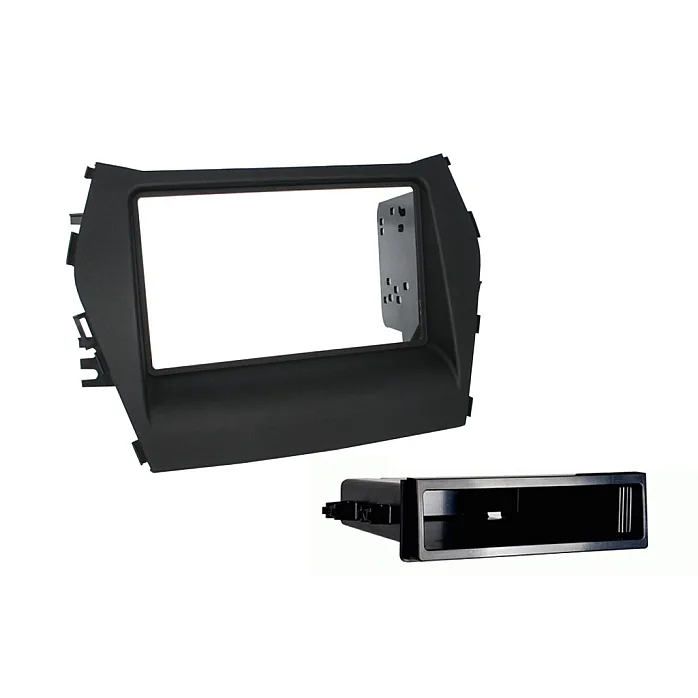 CTKHY15 Hyundai Santa Fe 2013-2018 Non Amp Double / Single Din Car Stereo Fascia Fitting Kit