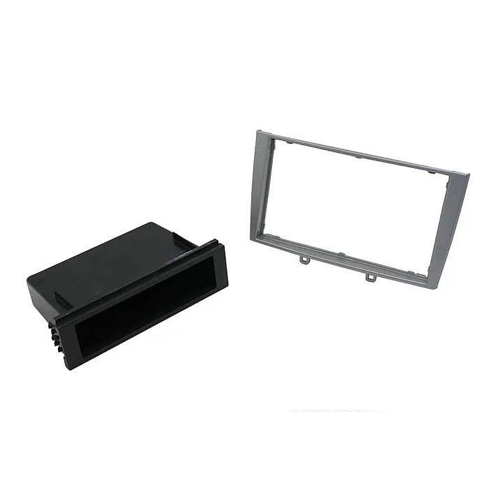 Connects2 CT24PE09 Peugeot 308 2007-2014 Car Stereo Single/Double Din Silver Fascia Frame & Pocket