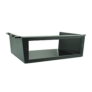 Universal Single Din Car Stereo ISO Under Dash Pocket Tray