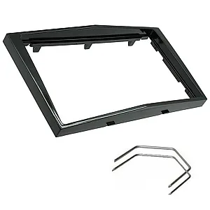 Connects2 CT24VX18 Vauxhall Antara Astra Corsa Double Din Fascia Panel Adaptor (Piano Black) + Keys