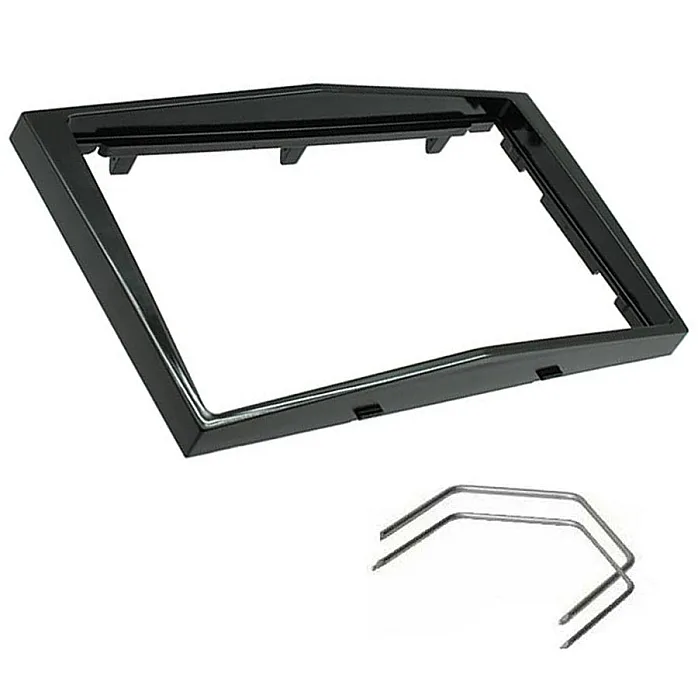 Connects2 CT24VX18 Vauxhall Antara Astra Corsa Double Din Fascia Panel Adaptor (Piano Black) + Keys