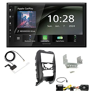 BMW Mini 2006-2013 Kenwood 6.8" Wireless CarPlay / Android Auto, DAB+ Bluetooth Stereo Upgrade Pack