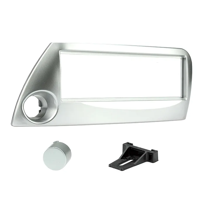 Ford KA 1996 - 2008 Car Stereo Fitting Kit Silver Fascia Panel Wiring Kit