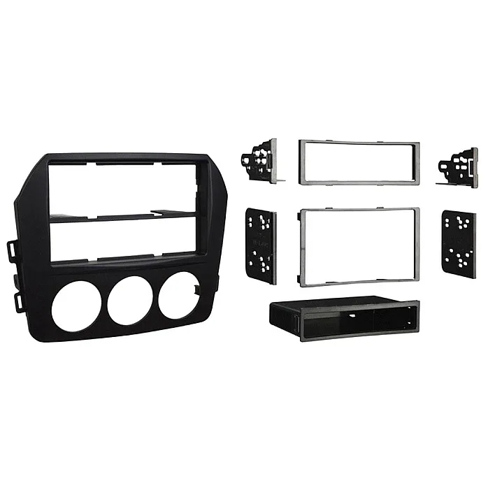 Mazda MX-5 2009 - 2015 NON BOSE Single / Double Din Fascia and Steering Control Kit