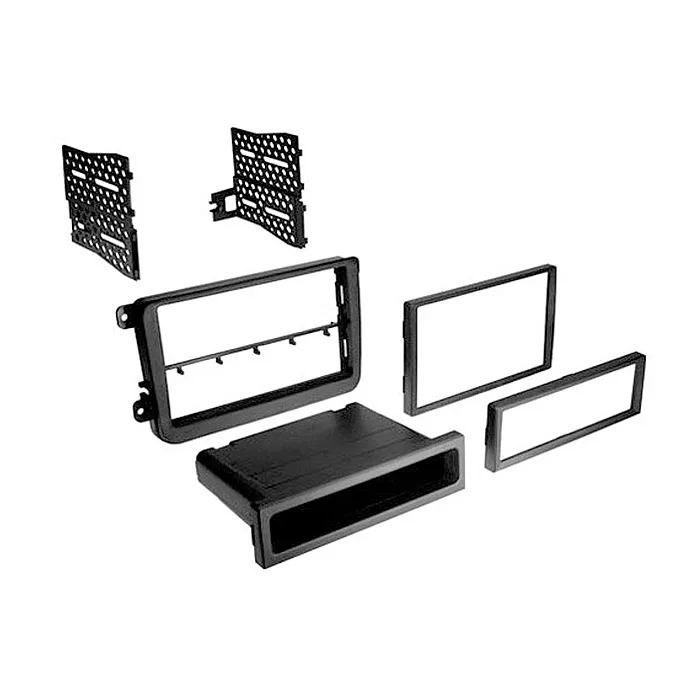 CTKVW22 Volkswagen Matt Black Single / Double Din Car Stereo Fascia Fitting Kit