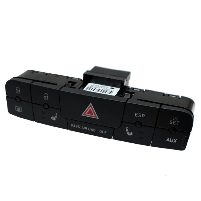 IncarTec Seat Ibiza 6J 08-15 MK4 Hazard Relocation & Central Locking Switch HAT7