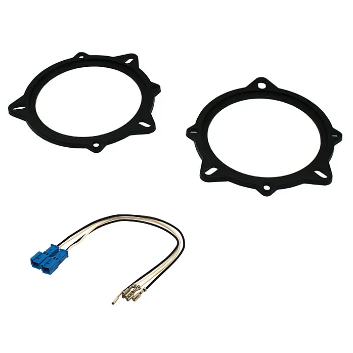 CT25BM08 BMW 10cm 4" Front or Rear Door Speaker Adaptor With Speaker Cable Adapter