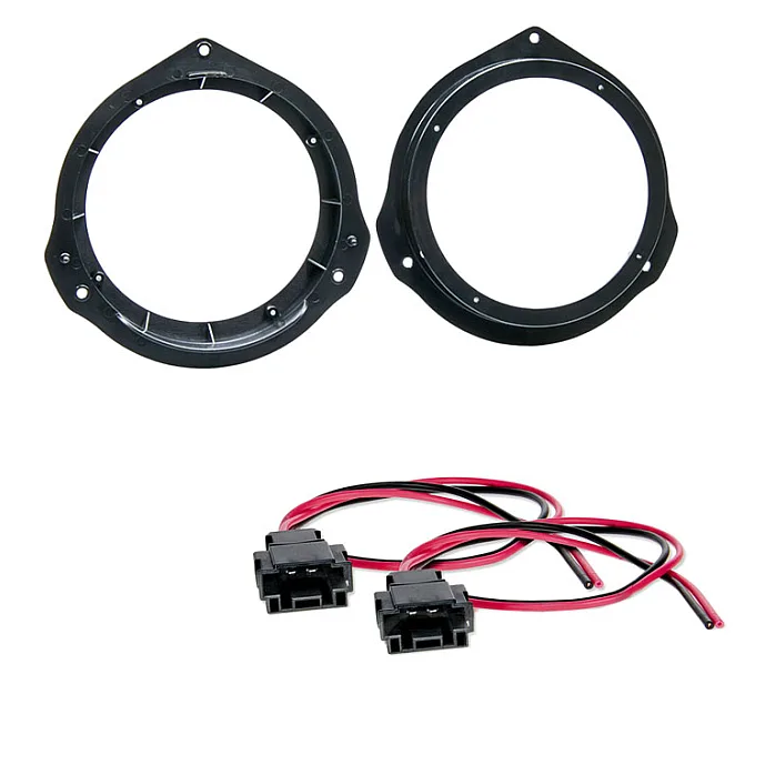 Mercedes C Class W204 2007 - 2015 165mm 16.5cm Speaker Adaptor With Plugs