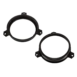 CT25TY18 Toyota Aygo, Corolla, RAV4, Yaris 165mm Front or Rear Door Speaker Adaptors