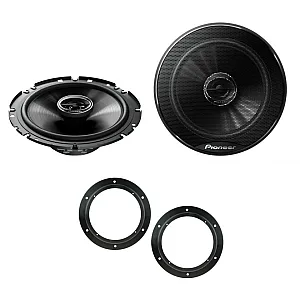 Pioneer 17cm 165mm Speaker Upgrade Kit for VW Caddy, Transporter Front Door
