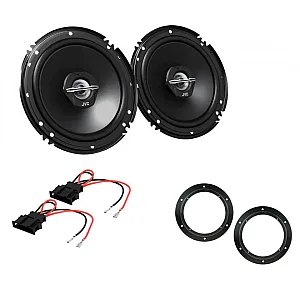 VW Transporter T5 JVC 17cm 2 Way Front Door Car Speaker Upgrade Pack