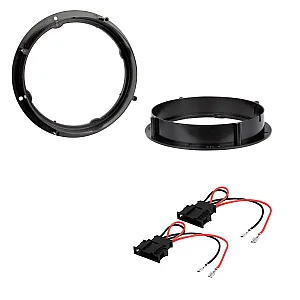 VW Golf MK6/MK7 165mm Front or Rear Door Speaker Adaptor With Leads