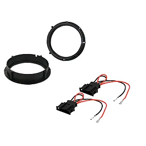 VW UP 2011 - 2014 Front Door Speaker Rings and Wiring