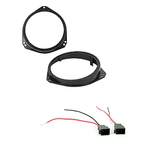 Vauxhall Combo Van 2001 - 2011 165mm Front Door Speaker Adaptor With Lead