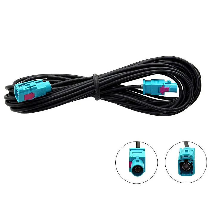 Connects2 CT27AA119 5M Male Fakra to Female Fakra Extension Cable Aerial Adaptor