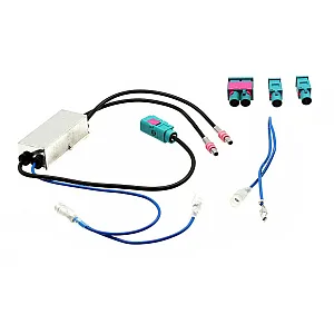 CT27AA66 Audi A3, A4, A5, A6, A8, Q7, R8, RS4, S3, TT, V8 Twin Dual Fakra Antenna Adaptor
