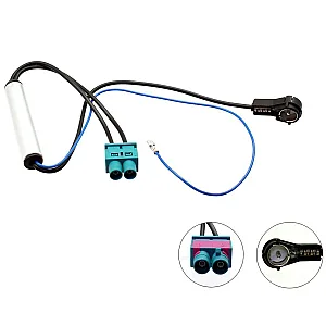 Connects2 CT27AA86 Universal Twin Fakra to ISO Antenna Adaptor