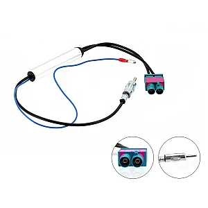 Connects2 CT27AA87 - Universal Twin Fakra to DIN Antenna Adaptor