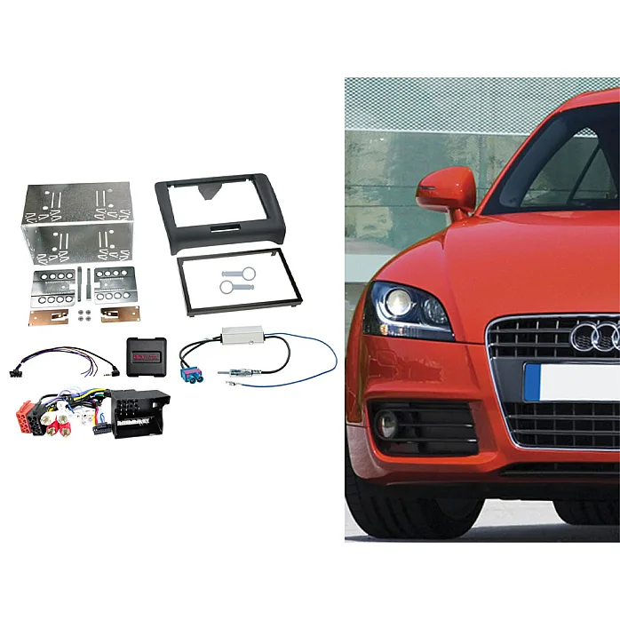 Connects2 CTKAU03 - Audi TT 2006 - 2014 Double DIN Car Stereo Fitting Kit