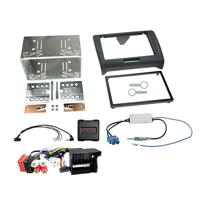  CTKAU03 Audi TT 2006 - 2014 Double DIN Car Stereo Steering Fitting Kit With DAB Aerial