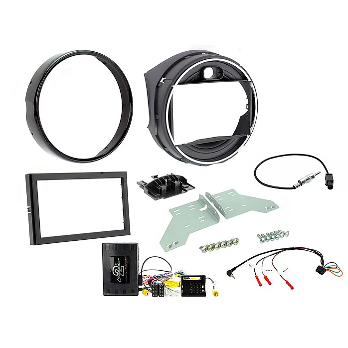 CTKBM28 BMW Mini F55 / F56 (2013-2016) Double Din Car Stereo Fascia Fitting Kit - Gloss Black