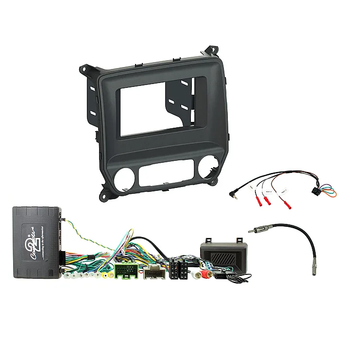 Connects2 CTKCV07 Chevrolet Silverado Single / Double Din Car Stereo Fascia Fitting Kit