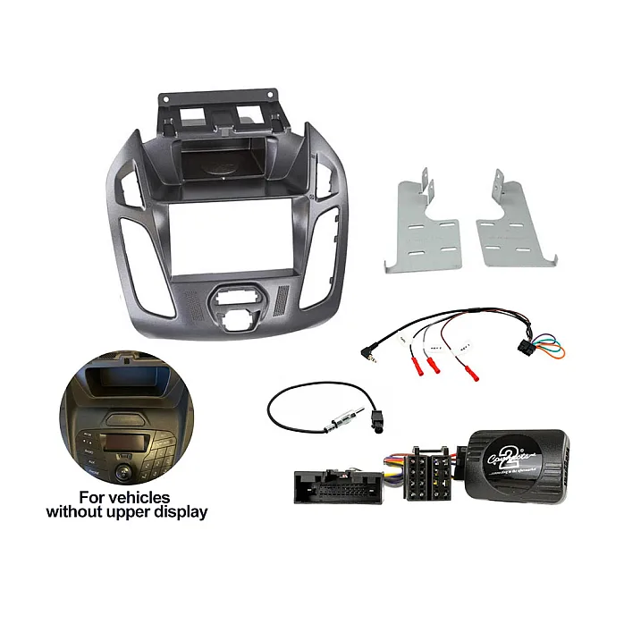 CTKFD82 Ford Transit Connect Pegasus blue/grey Double Din Car CD Stereo Fascia Fitting Kit