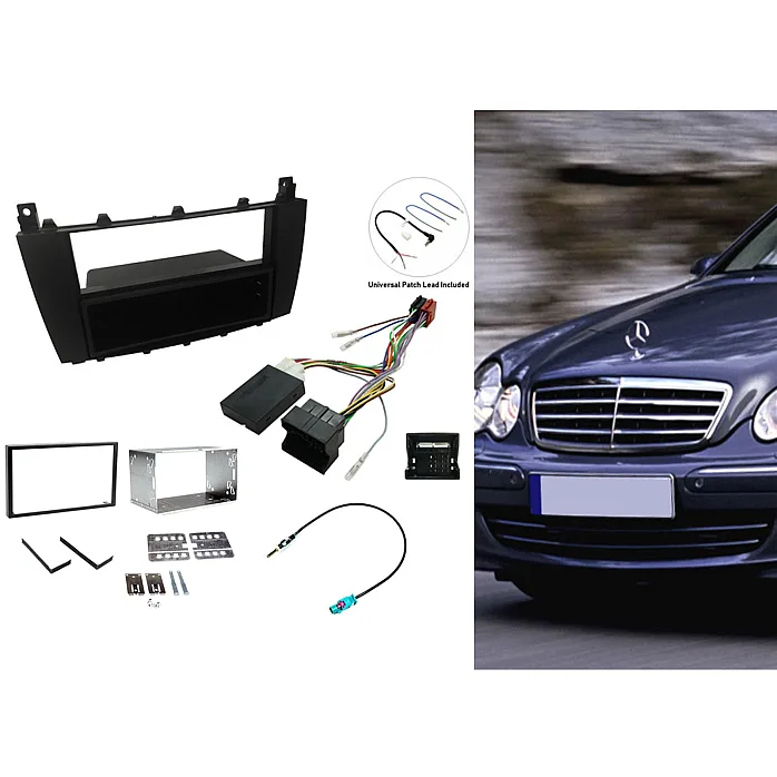 Connects2 CTKMB01 - Mercedes CLC 2008 - 2011 Single / Double Din Car Stereo Fitting Kit