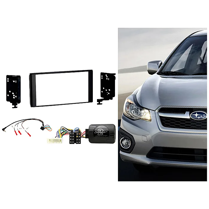 CTKSU01 Subaru Impreza, XV 2012-2015 Double Din Car Stereo Fascia Fitting Kit
