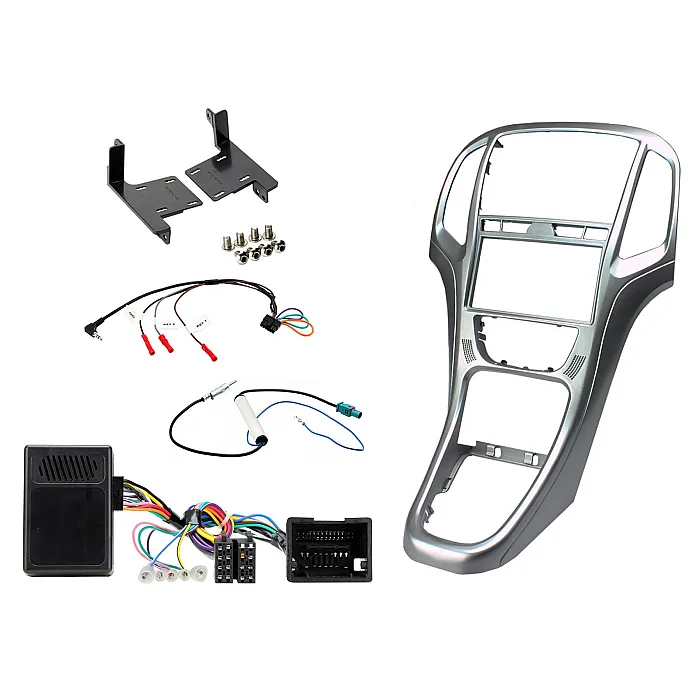 Connects2 CTKVX01 - Vauxhall Astra 2010 - 2015 Double Din Stereo Fitting Kit Pearl Black