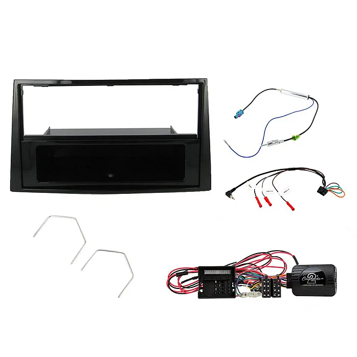 Connects2 CTKVX17 Vauxhall Corsa (2009-2014) Single Din Car Stereo Piano Black Fascia Fitting Kit