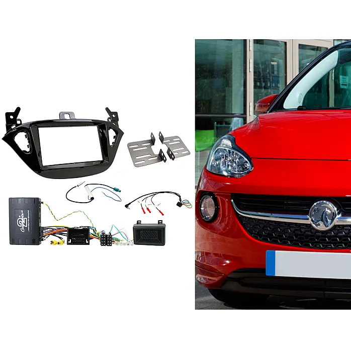 CTKVX22 Vauxhall / Opel Adam, Corsa Double Din Car Stereo Fascia Fitting Kit