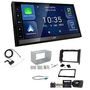 Mercedes A, B Class, Sprinter, Vito, Viano JVC 6.8" Screen USB Bluetooth Wireless CarPlay / Android Auto Stereo Upgrade Pack