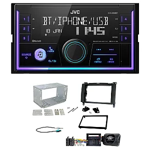 Mercedes A, B Class, Sprinter, Vito, Viano JVC Double Din Mechless USB, Bluetooth, AUX, iPod/iPhone Car Stereo Upgrade Pack
