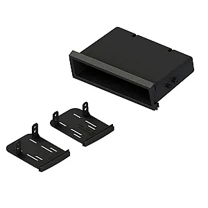 Connects2 CT24NS27 - Nissan Versa (2014-2019) Single / Double Din Stereo Fascia Adaptor Kit - Black