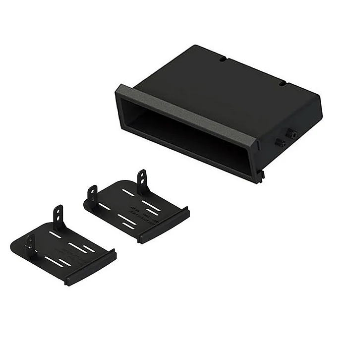 Connects2 CT24NS27 - Nissan Versa (2014-2019) Single / Double Din Stereo Fascia Adaptor Kit - Black
