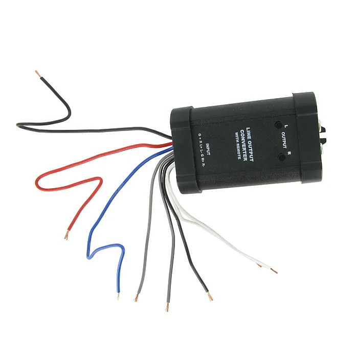 Connects2 CTLOC20 High to Low level Line Output Converter Level Adjustable With Remote Turn on