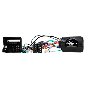 CTSVW002.2AA VW Sagitar, Scirocco, Suran, Tiguan Steering Adaptor With Fakra to Din Antenna Adaptor