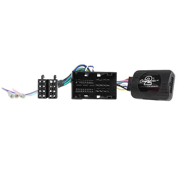 CTKFT14 Fiat Ducato 2015-2021 Double Din Stereo Fascia, Steering Control & Aerial Kit