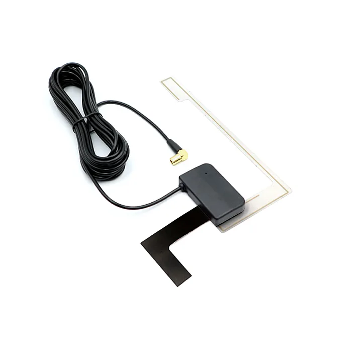 InCarTec 70-923 Universal Interior Car Windscreen Glass Mount DAB Radio Active Antenna Aerial
