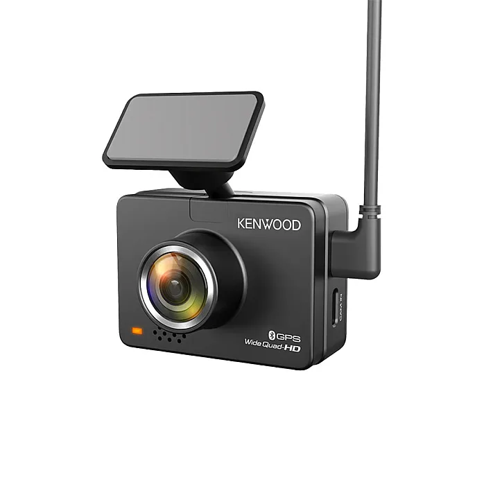 Kenwood 2" LCD Display GPS, Wifi 2K HD Recording Dashcam with Rear Camera and Hard Wired Kit