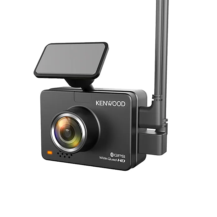 Kenwood 2" LCD Display GPS, Wifi 2K HD Recording Dashcam with Rear Camera and Hard Wired Kit