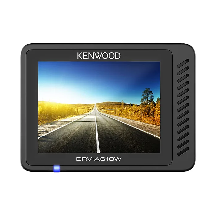 Kenwood 2" LCD Display GPS, Wifi 4K Ultra HD Recording Dashcam with Rear Camera and Hard Wired Kit
