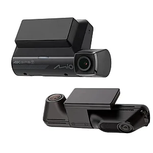 Mio MiVue 956W 4K UHD HDR WiFi, GPS, Dash Camera with E80D Rear Camera