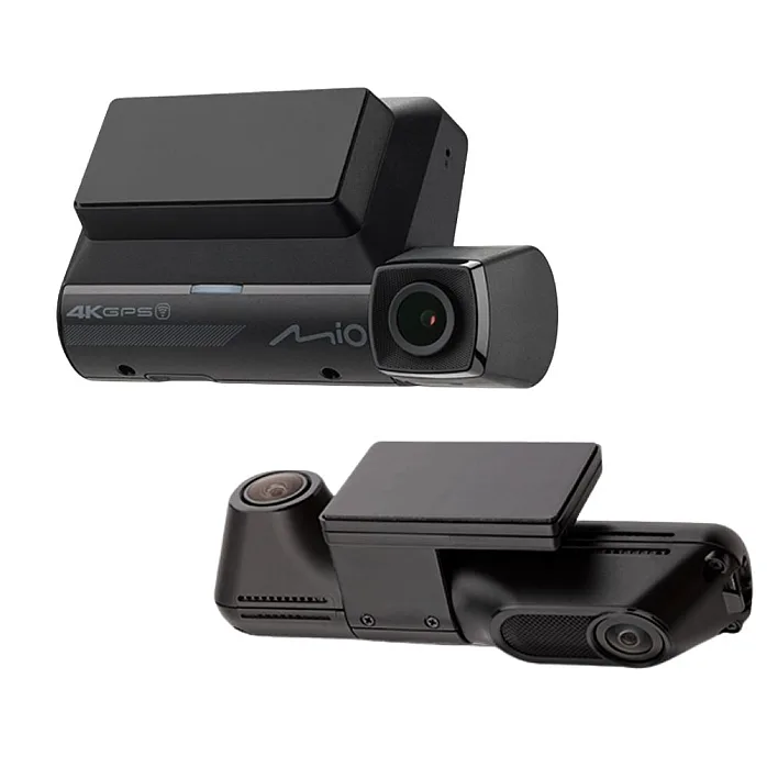 Mio MiVue 956W 4K UHD HDR WiFi, GPS, Dash Camera with E80D Rear Camera
