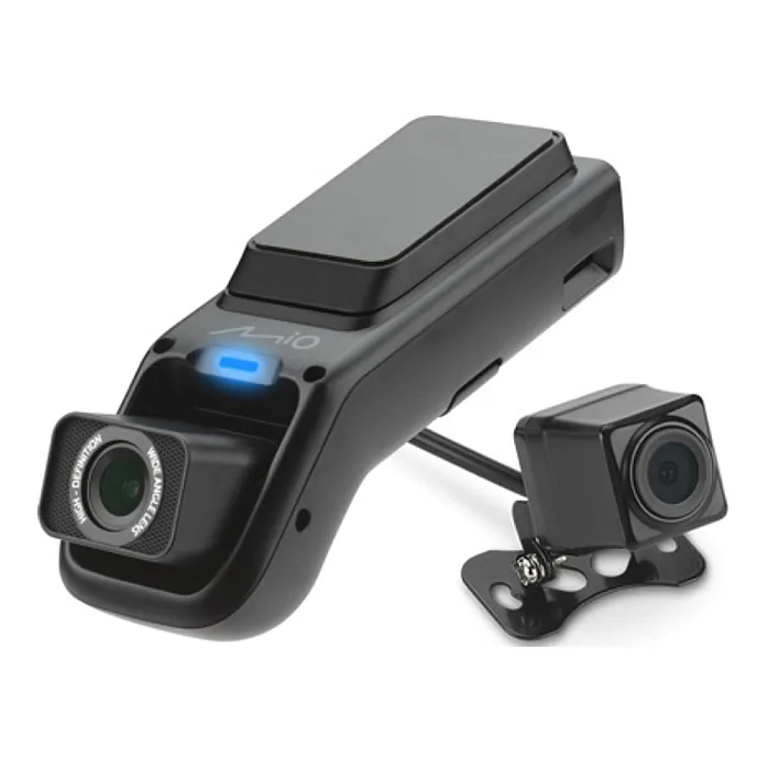 Mio MIVUE J756EXT Full HD 1080p Front WiFi GPS Dual Dash Cam With Rear B88 Camera & 256GB Card